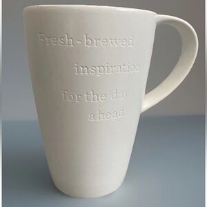 2013 Starbucks “Fresh Brewed Inspiration” Coffee Mug 16oz Tea Collectible